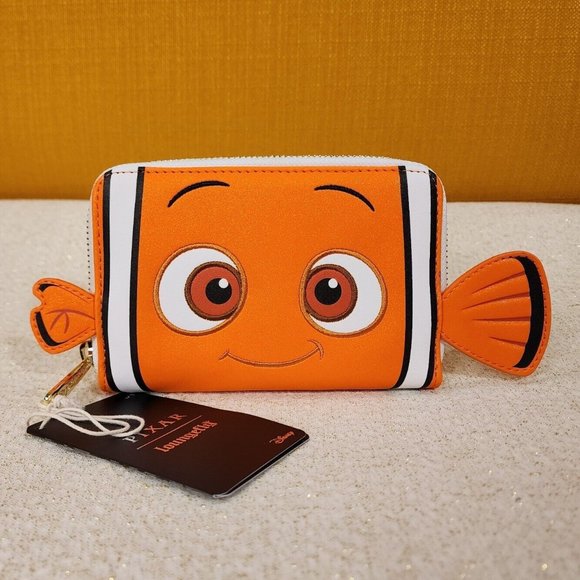 Loungefly Handbags - Loungefly Disney Finding Nemo Cosplay 20th Anniversary Zip Around Wallet NEW